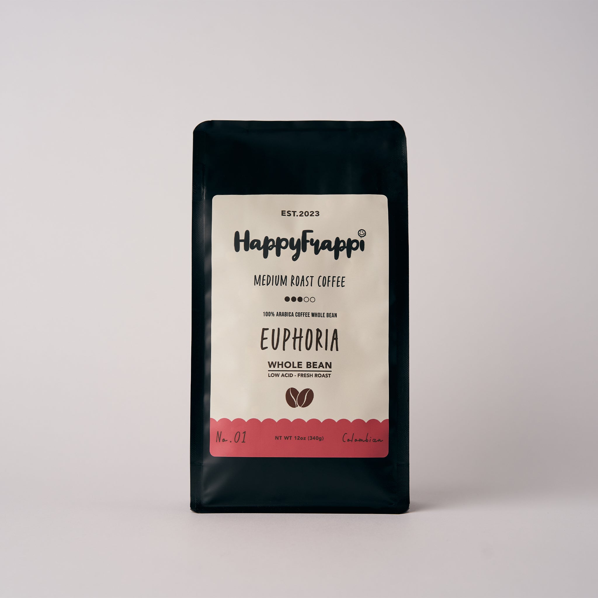 Euphoria Coffee - HappyFrappi Colombian Medium Roast Coffee