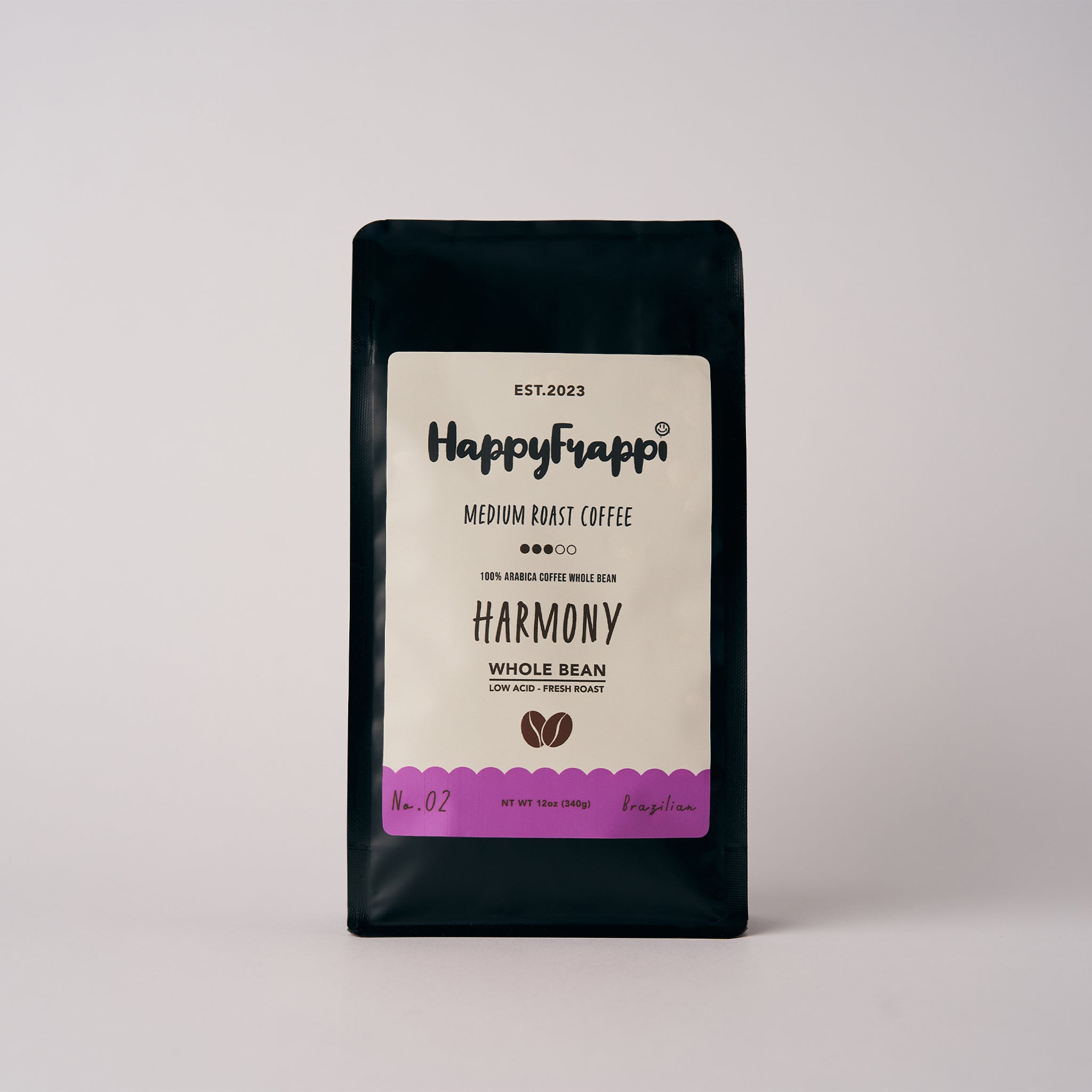 Harmony Coffee - HappyFrappi Brazilian Medium Roast Coffee
